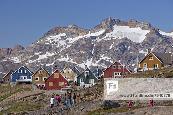Wohnhaus Gebäude Stadt Großstadt Grönland