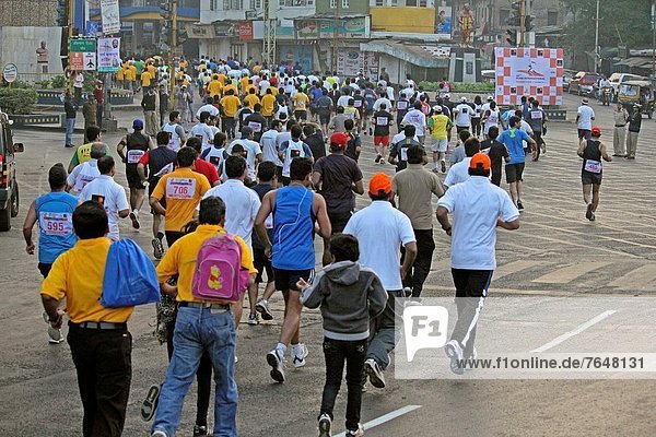 Marathonlauf  Marathon  Marathons  Globalisierung  Teilnahme  Indien