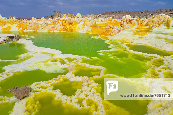 Aktivitäten Landschaft Vulkan Form Formen Dallol