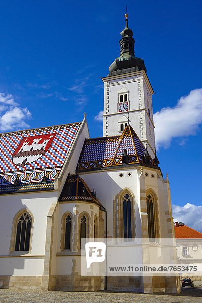 Zagreb  Hauptstadt  Europa  Kroatien