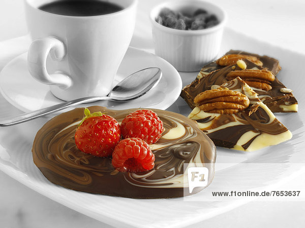 Frucht  Schokolade  Keks  Kaffee  Nuss
