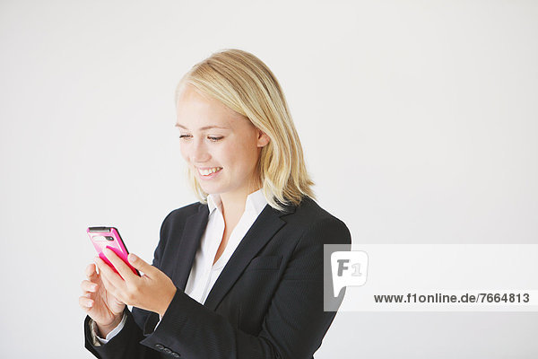 Businesswoman with Smartphone