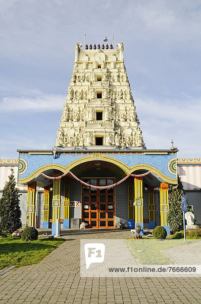Sri Kamadchi Ampal  Hindu-Tempel  Hindutempel  Hinduismus  Hamm  Nordrhein-Westfalen  Deutschland  Europa