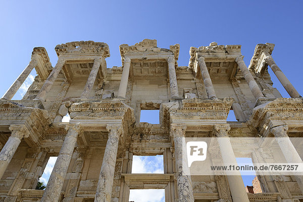 Celsus Bibliothek UNESCO-Welterbe Ägäisches Meer Ägäis Türkei