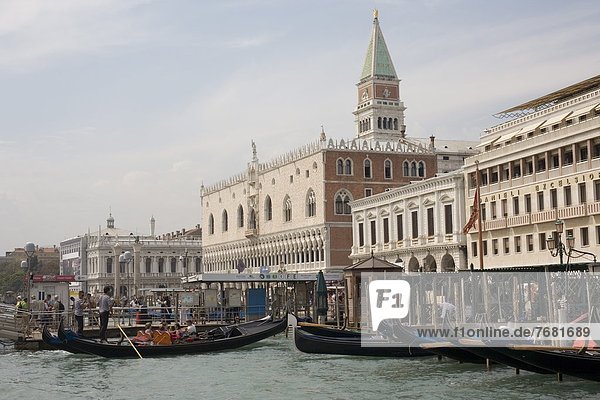 Europa  Ufer  UNESCO-Welterbe  Venetien  Italien  Venedig