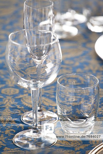 Glas  Hochzeit  Tisch