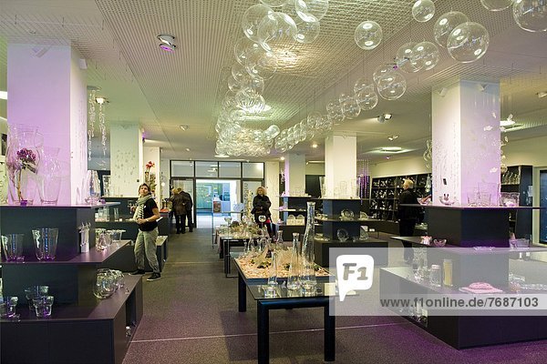 Switzerland  Canton Nidwalden  Hergiswil  Glasi glassware  Outlet shop                                                                                                                                  