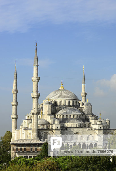 Blaue Moschee  auch Sultan-Ahmed-Moschee  Sultanahmet Camii  UNESCO-Weltkulturerbe