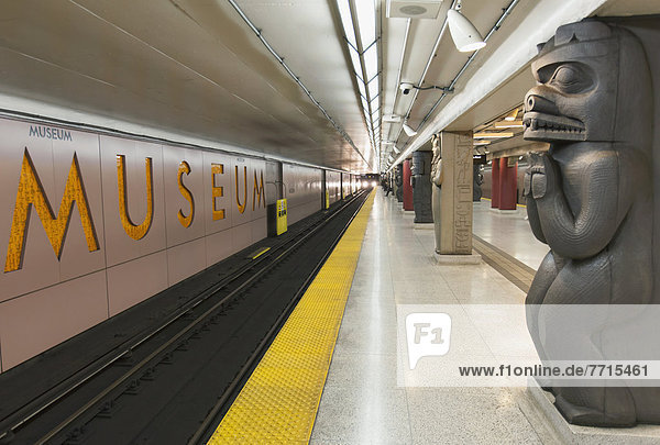 Museum Subway Station  Toronto Ontario Canada