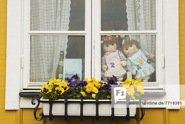 Gift Shop Window At Handelsman Flink At Flaton Bohuslan Archipelago Sweden
