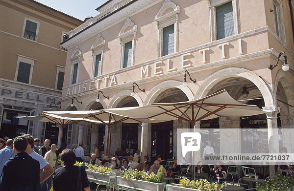 Exterior Of Caffe Meletti