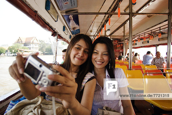 Bangkok  Hauptstadt  Frau  Fotografie  nehmen  thailändisch  Thailand