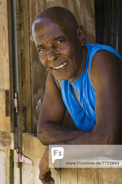 Telfor Bedeau. Legendary Grenadian Hiker And Guide Known Locally As The Indiana Jones Of Grenada. Grenada. Caribbean. Photo©Chris Parker/Axiom
