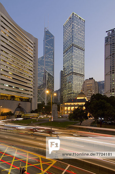 Stadtansicht  Stadtansichten  Mittelpunkt  China  Hongkong