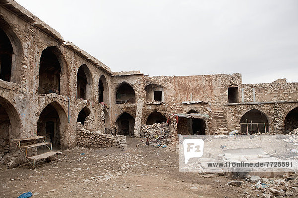 Part Of The Ancient Caravanserai At Koya  Iraqi Kurdistan  Iraq