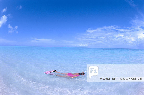 Wasser  Frau  seicht  Schnorchel  türkis  Midwayinseln  Midway-Atoll