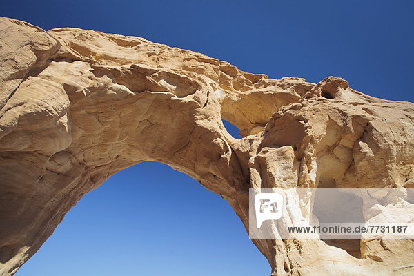 Arch In The Rock Formation  Timna Park Arabah Israel