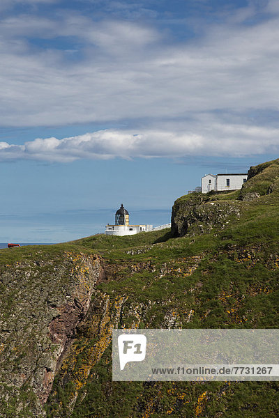 The Signal Station At St. Abb's Head  Scottish Borders Scotland