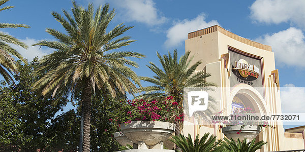 Entrance To Universal Studios  Orlando Florida United States Of America