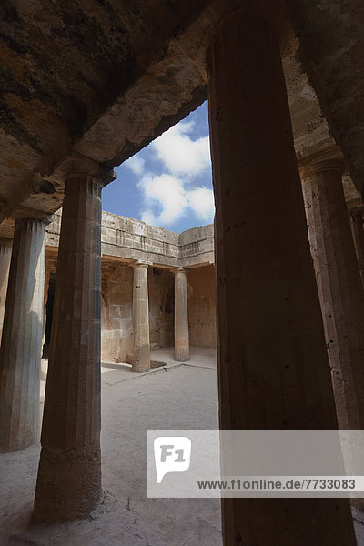 Cyprus  Tomb of Kings  Paphos