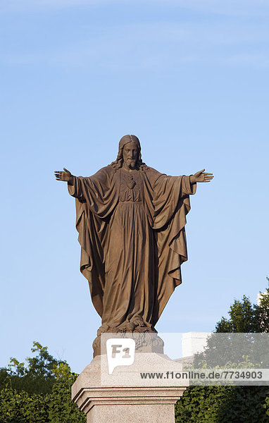 Statue Of Christ  Trois-Rivieres Quebec Canada
