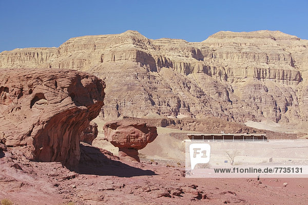 Sandstone Formations  Timna Park Arabah Israel