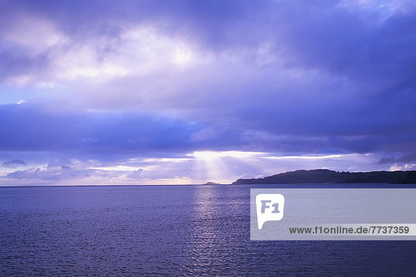 Wasser  Sonnenuntergang  Küste  Spiegelung  Insel  Sonnenlicht  hawaiianisch  Sonne