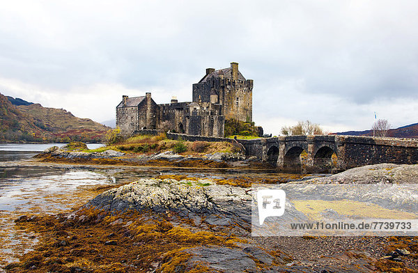 Eilean Donan Castle  Schottland  Großbritannien  Europa