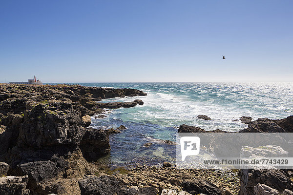 Portugal Blick auf den Atlantik