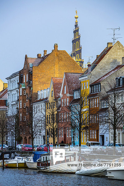 modern Architektur Kopenhagen Hauptstadt Nachbarschaft neu alt