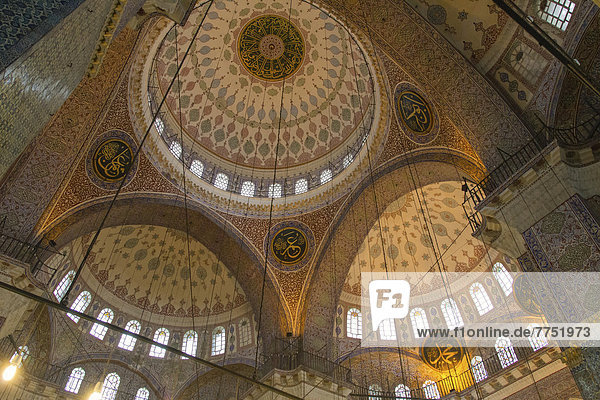 Kuppel Neue Moschee  Innenansicht