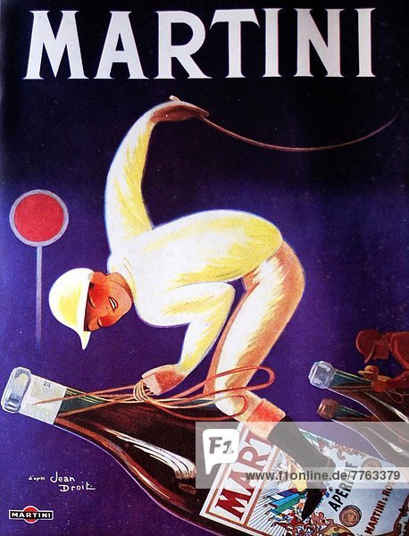 Publicity for ´Martini´ at the Paris World Fair of 1931  France