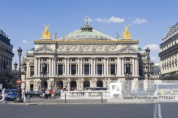Garnier Oper  Paris  Frankreich  Europa