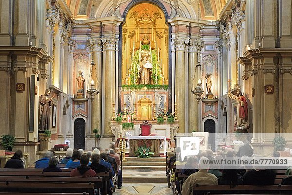 St. Anthony's Church  Alfama District  Lisbon  Portugal  Europe