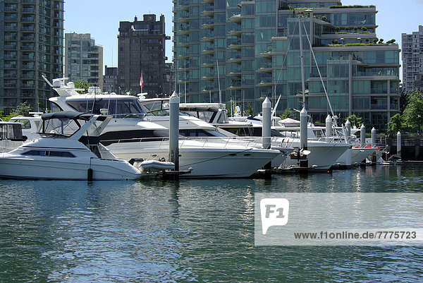 Yachthafen in Vancouver  Kanada