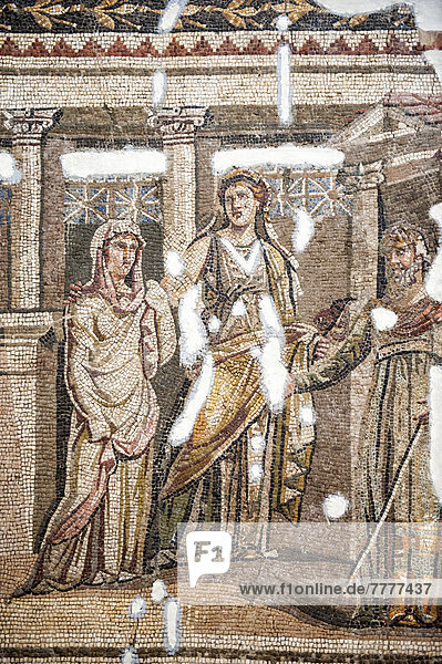 Mosaik der Iphigenie in Aulis  3. Jh. vor Chr.  Hatay Museum für Archäologie