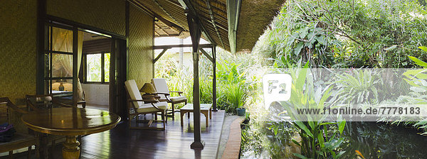 Bungalow with a verandah  The Watergarden Hotel