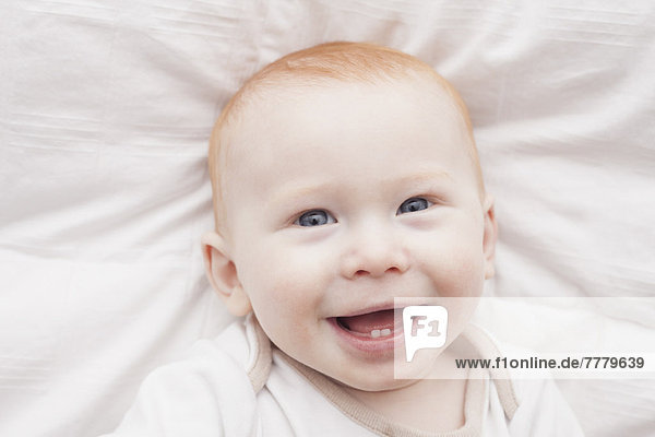 Portrait  lachen  Junge - Person  Baby