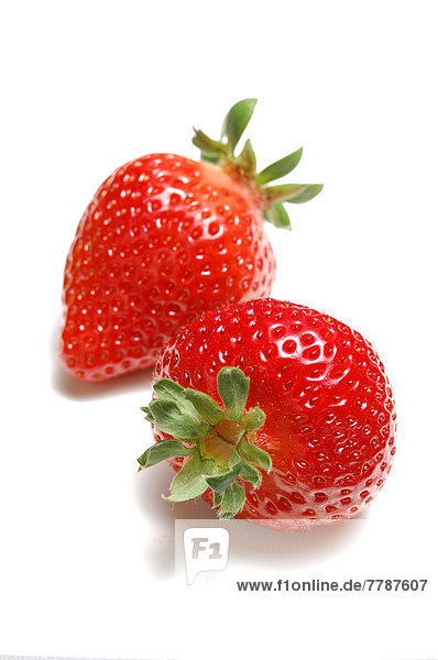 Zwei Erdbeeren