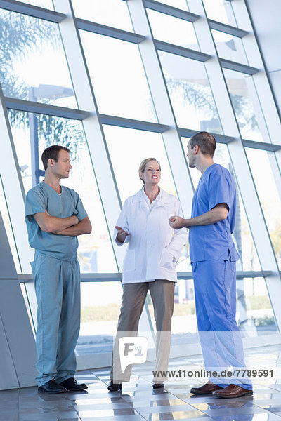Doctors in discussion