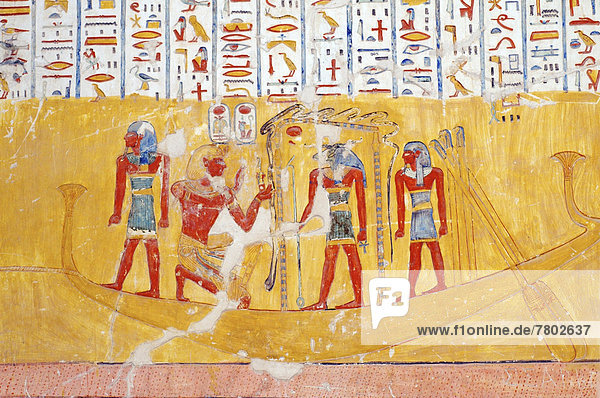 Innenansicht  Königsgrab von Ramses IV  Grabmal KV2