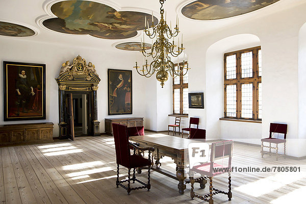 Historisches Besprechungszimmer  Schloss Kronborg