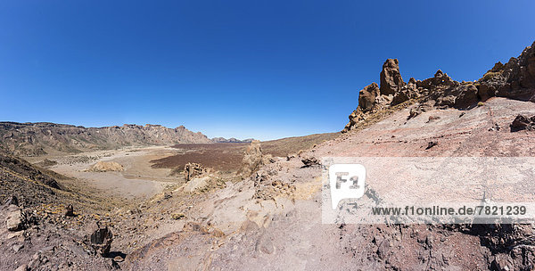 Roques de Garcia  Felsformationen aus Lavagestein  Parque Nacional de las Cañadas del Teide  Teide-Nationalpark  UNESCO Weltnaturerbe