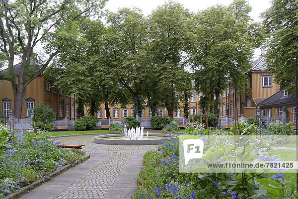 Park of Stiftsgården  the royal residence