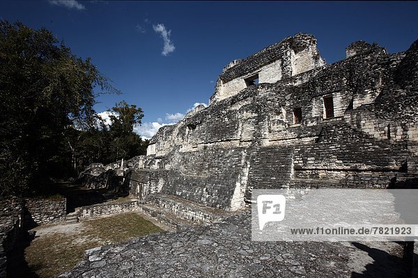 America  Mexico  Campeche State  Becan  archaeological mayan site ruins                                                                                                                             