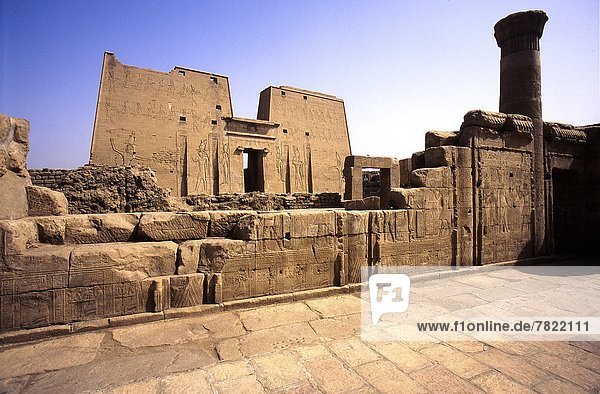 Egypt  Edfu  Horus Temple                                                                                                                                                                           