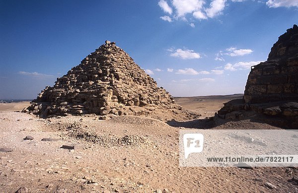 Egypt  Cairo. Giza Pyramids  minor pyramid                                                                                                                                                          