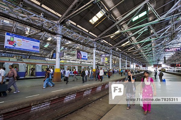 Victoria station Chhatrapati Shivaji Terminus  Mumbai  India                                                                                                                                        