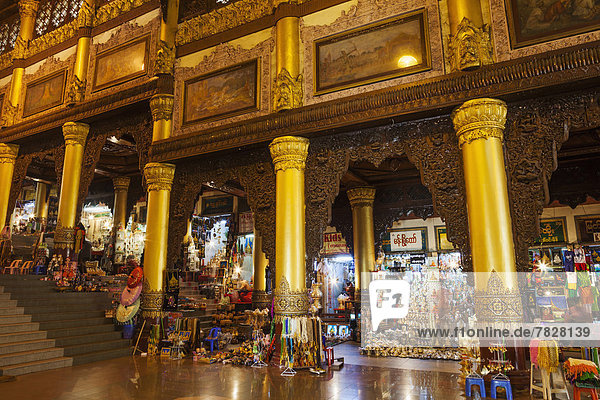 Asia  Myanmar  Burma  Yangon  Rangoon  Shwedagon  Shwe dagon  Shwedagon Pagoda  Pagoda  Pagodas  Buddhism  Buddhist  Shops  Shopping  Souvenirs