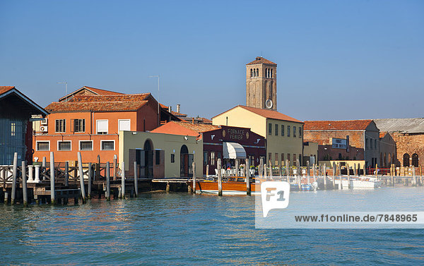 Italien  Venedig  Glaswerkstätten auf der Insel Murano